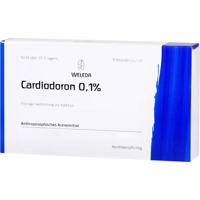 Cardiodoron 0,1% Injektionslösung, 8X1 ml ILO