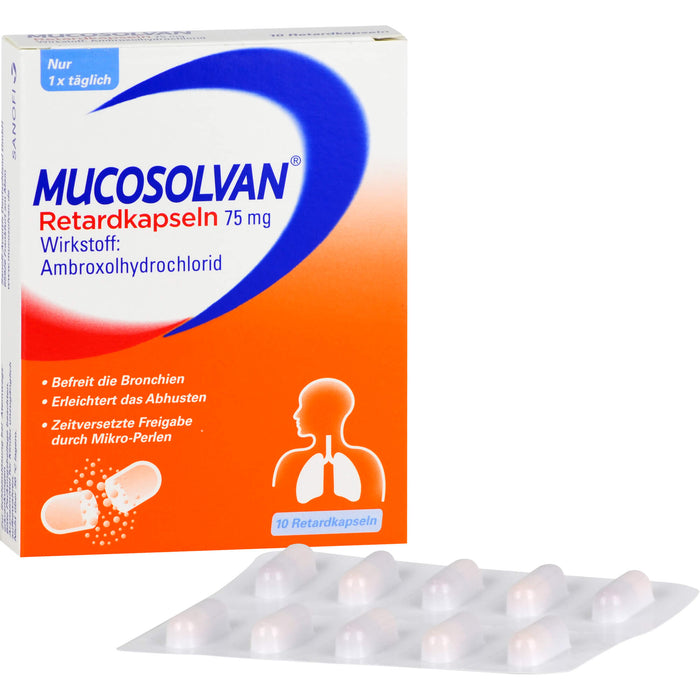 Mucosolvan 75 mg Emra Retardkapseln, 10 St REK