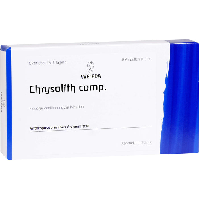 Chrysolith comp. Weleda Amp., 8X1 ml AMP