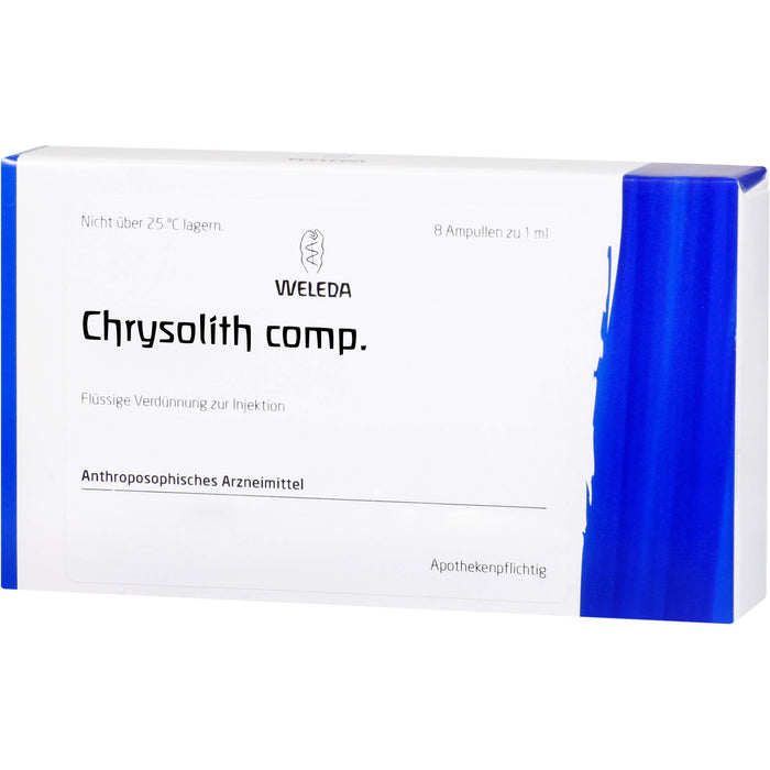 Chrysolith comp. Weleda Amp., 8X1 ml AMP