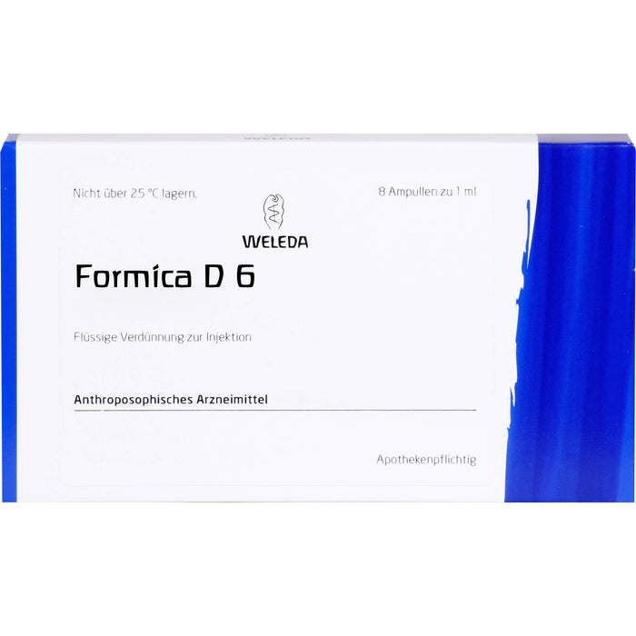 Formica D6 Weleda Amp., 8X1 ml AMP