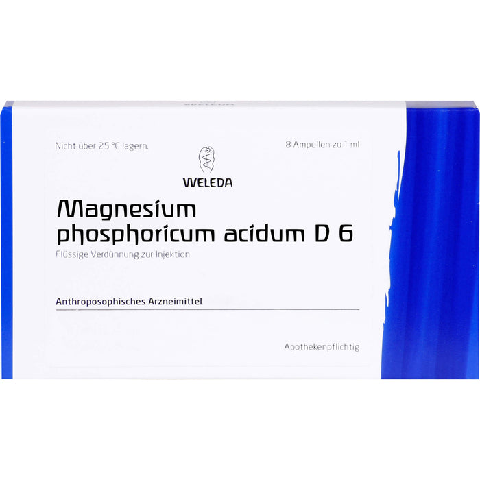 Magnesium phosphoricum acidum D6 Weleda Amp., 8X1 ml AMP