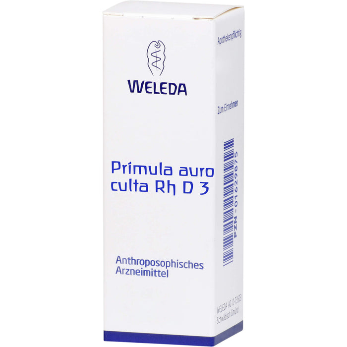 Primula Auro culta Rh D3 Weleda Dil., 20 ml DIL