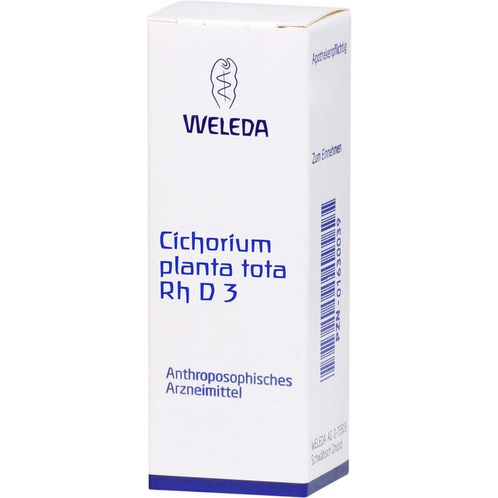 Cichorium planta tota Rh D3 Weleda Dil., 20 ml DIL