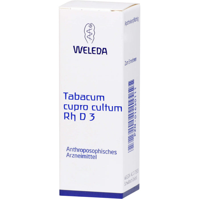 Tabacum Cupro Cultum Rh D3 Weleda Dil., 20 ml DIL