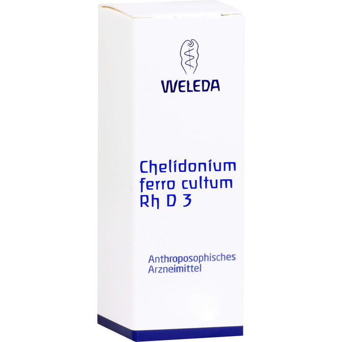 Chelidonium Ferro cultum Rh D3 Weleda Dil., 20 ml DIL