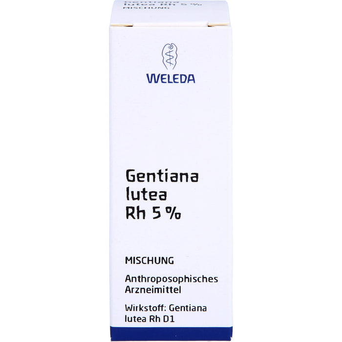 Gentiana lutea RH Presssaft 5% Weleda Dil., 20 ml MIS
