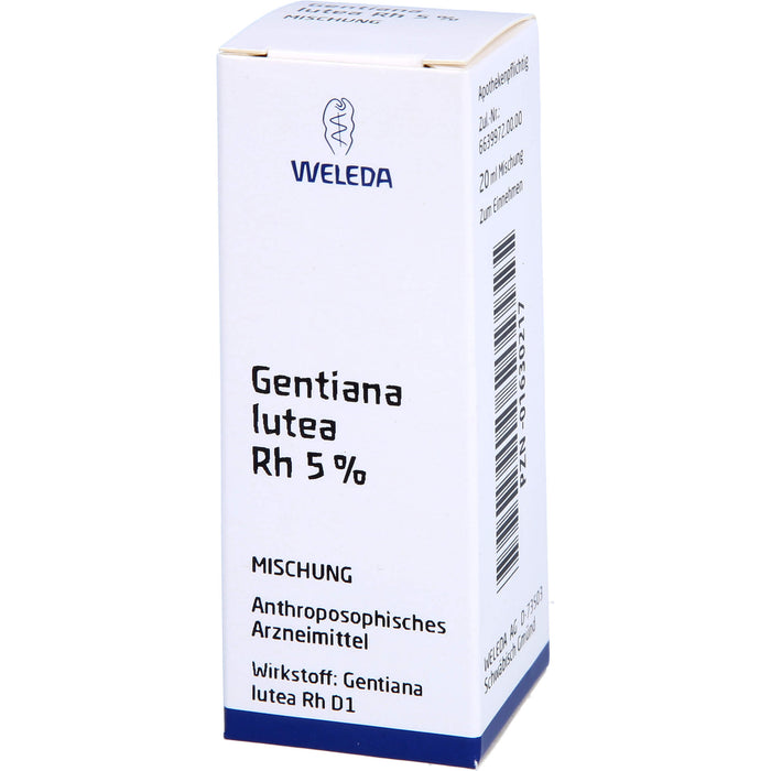 Gentiana lutea RH Presssaft 5% Weleda Dil., 20 ml MIS