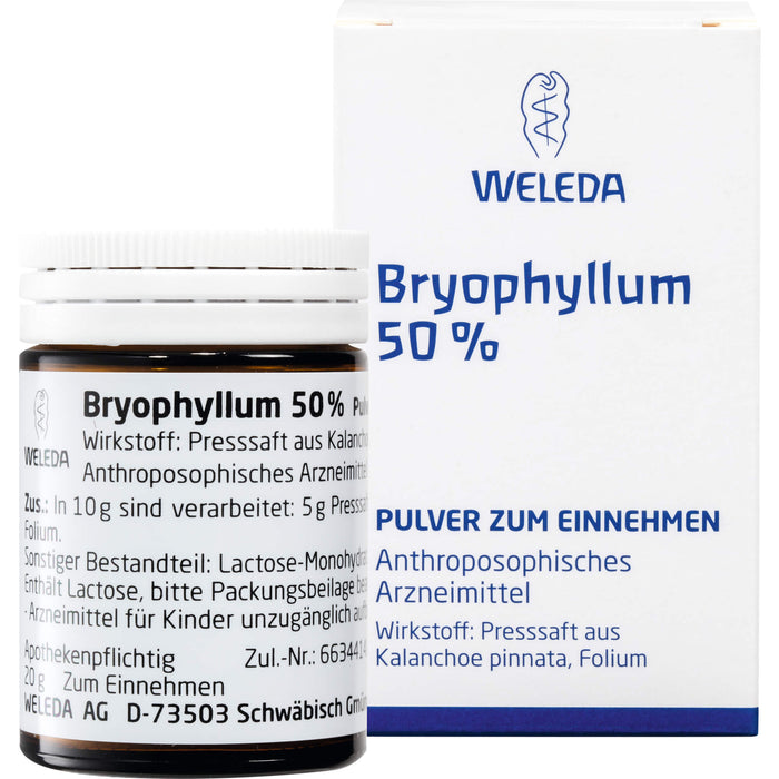 WELEDA Bryophyllum 50% Pulver, 50 g Pulver