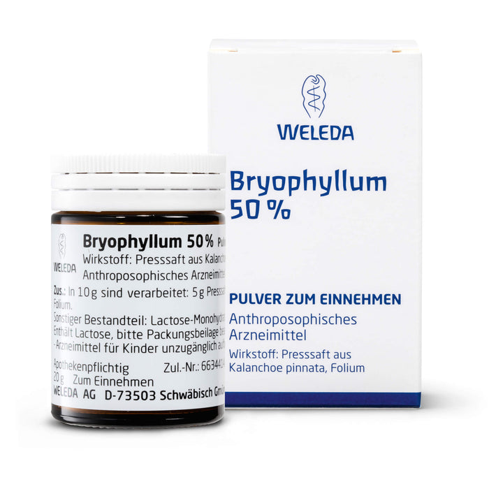 WELEDA Bryophyllum 50% Pulver, 50 g Pulver