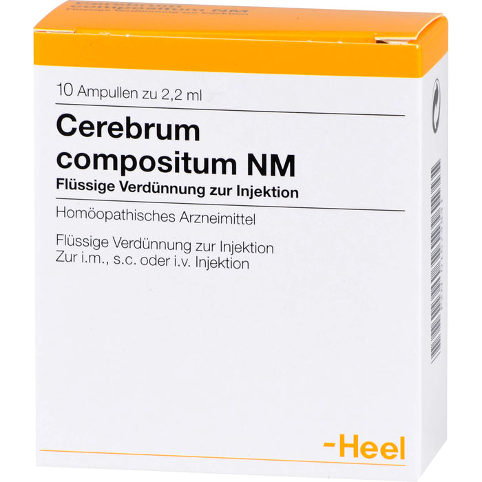 Heel Cerebrum Compositum NM Ampullen, 10 St. Ampullen