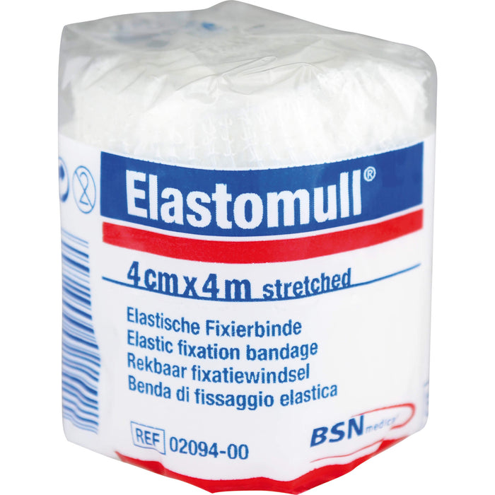 Elastomull 4 cm x 4 m elastische Fixierbinde, 1 St. Binde