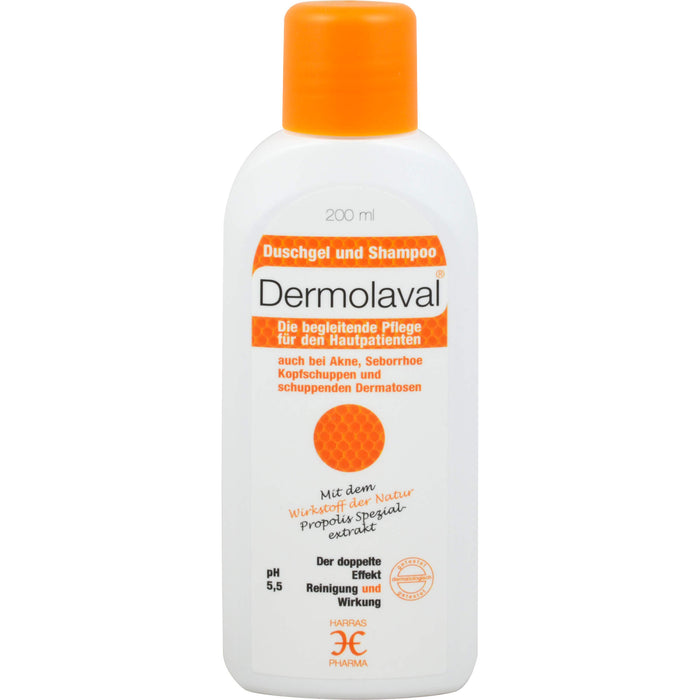Dermolaval für den Hautpatienten Duschgel+Shampoo, 200 ml