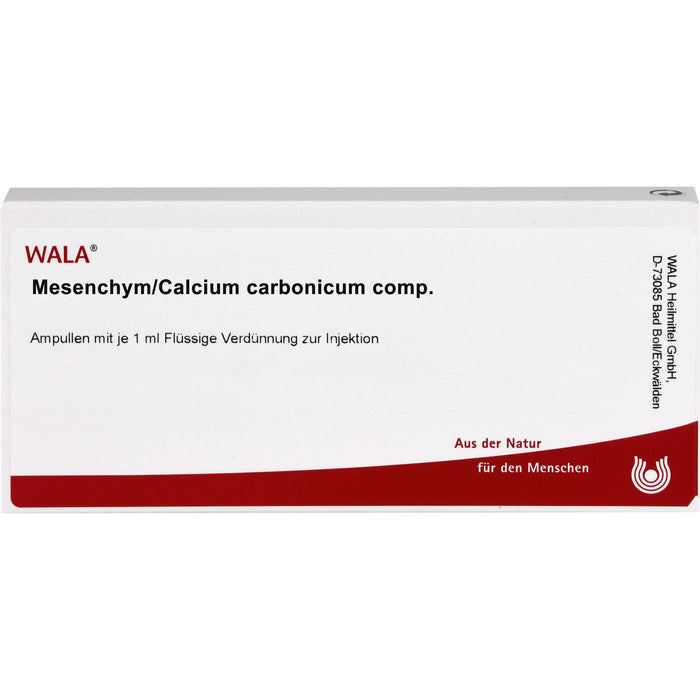 WALA Mesenchym/Calcium Carb. comp. Ampullen, 10 St. Ampullen