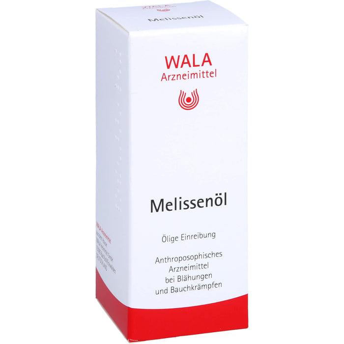 WALA Melissenöl bei Blähungen und Bauchkrämpfen, 50 ml Öl