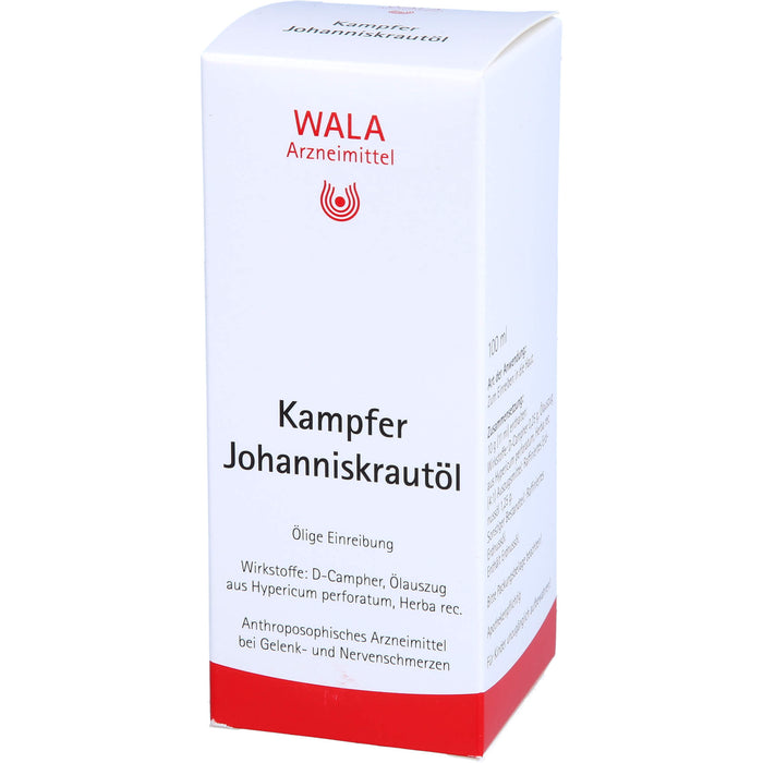 WALA Kampfer Johanniskrautöl, 100 ml Öl