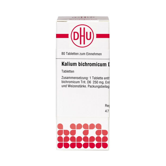 DHU Kalium bichromicum D6 Tabletten, 80 St. Tabletten