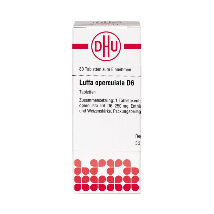 DHU Luffa operculata D6 Tabletten, 80 St. Tabletten