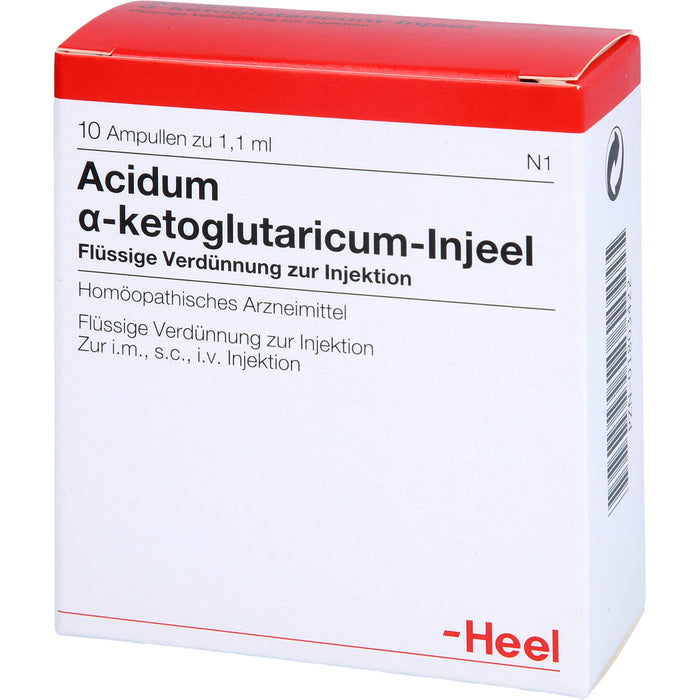 Acidum alpha-ketoglutaricum Injeel Amp., 10 St AMP