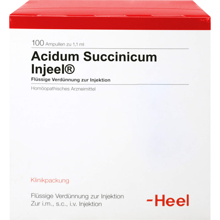 Acidum succinic. Injeel Amp., 100 St AMP