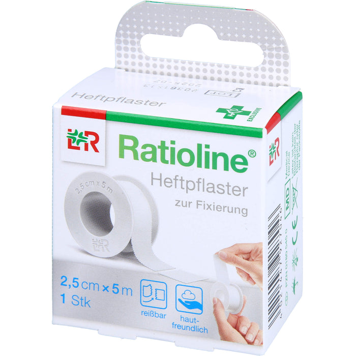 Ratioline acute Heftpflaster, 1 St PFL