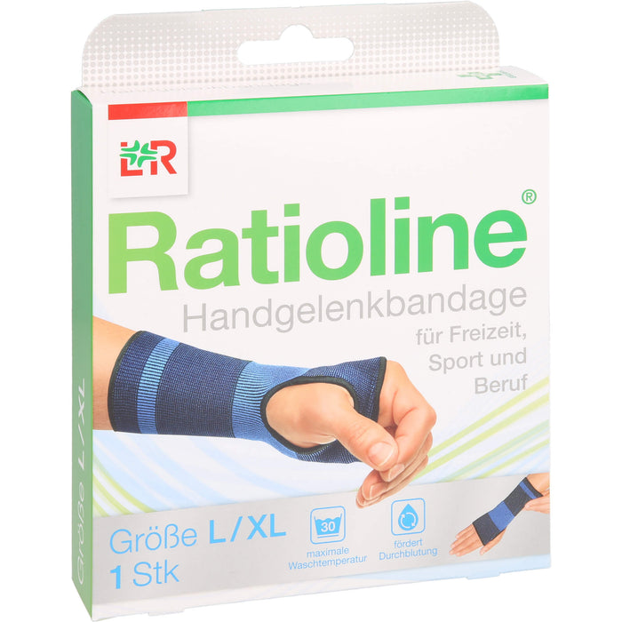 Ratioline Handgelenkbandage L/XL, 1 St. Bandage