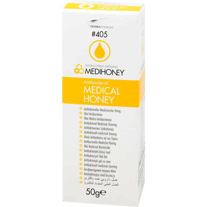MEDIHONEY antibakterieller medizinischer Honig, 50 g Creme