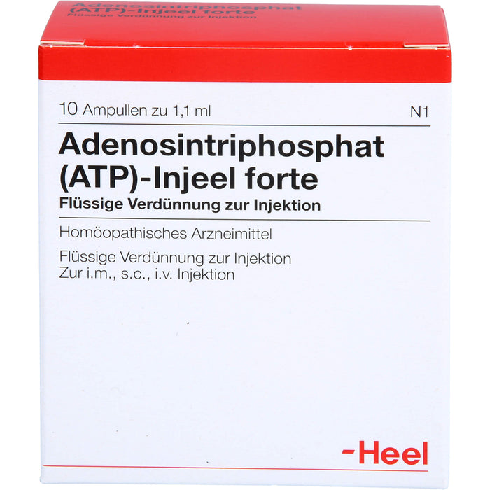 Adenosintriphosphat (ATP)-Injeel forte Ampullen, 10 St. Ampullen