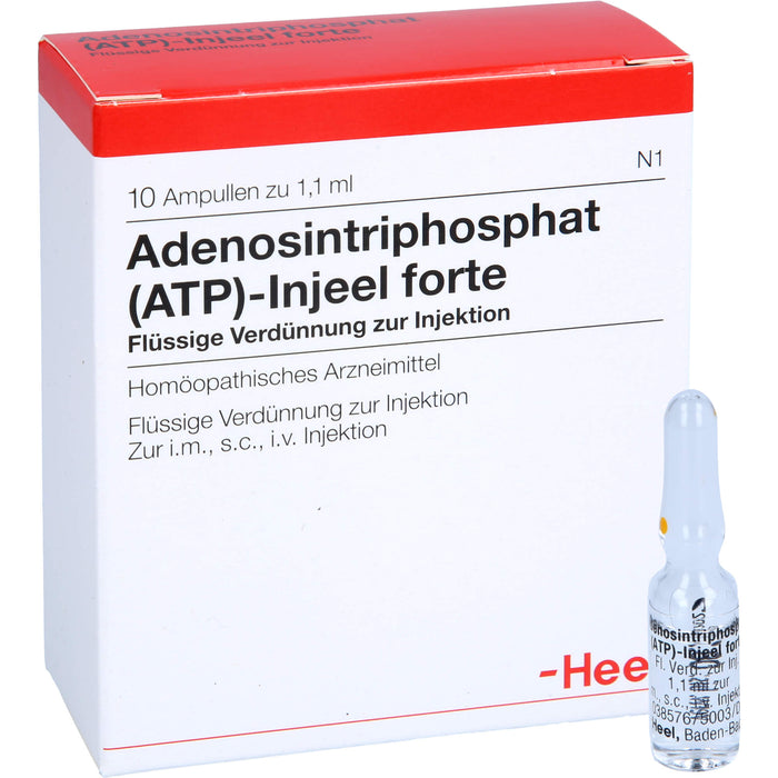 Adenosintriphosphat (ATP)-Injeel forte Ampullen, 10 St. Ampullen