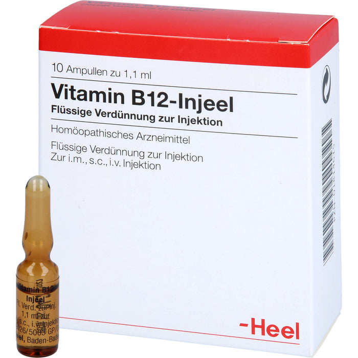 Vitamin B12-Injeel flüssige Verdünnung, 10 St. Ampullen