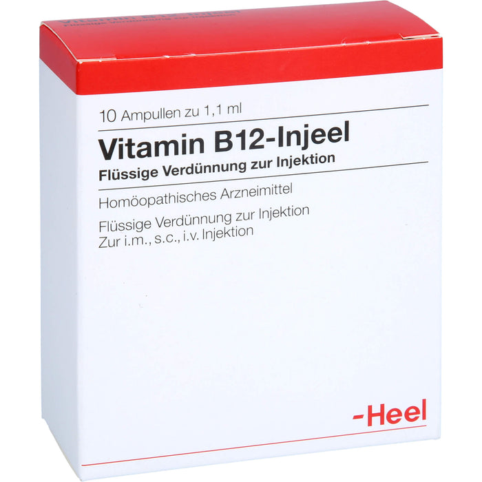 Vitamin B12-Injeel flüssige Verdünnung, 10 St. Ampullen