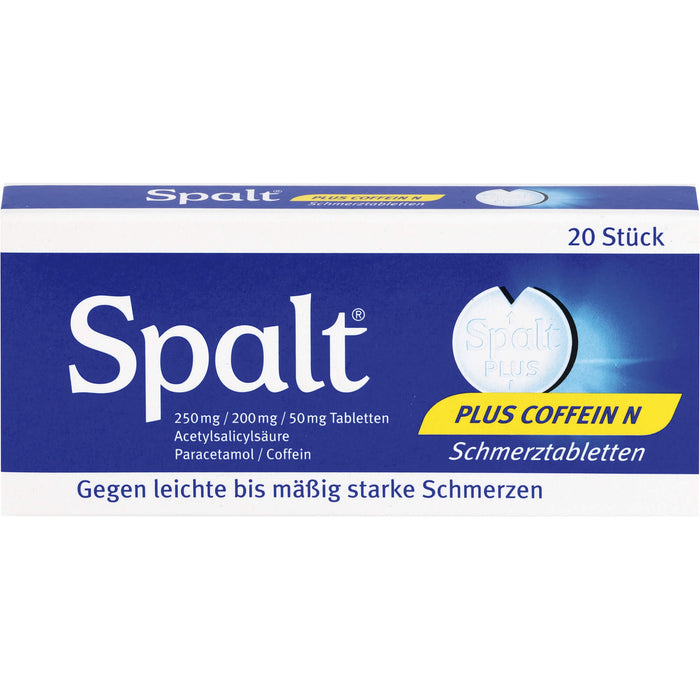 Spalt plus Coffein N Schmerztabletten, 20 St. Tabletten