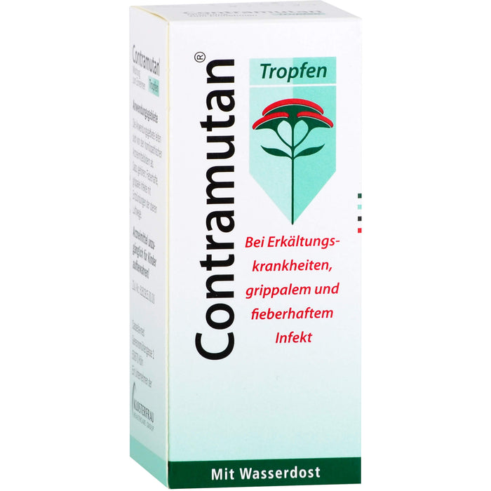 Contramutan Tropfen bei Erkältungskrankheiten, 20 ml Mischung