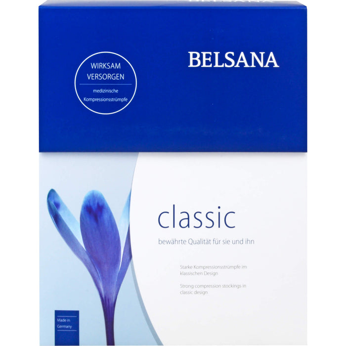 Belsana classic Kkl.2 A-D kurz m.Spitze schwarz 2, 2 St