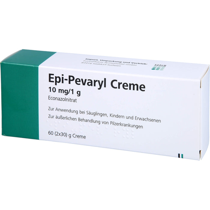 Epi-Pevaryl 1% Creme bei Pilzerkrankungen Reimport EurimPharm, 60 g Creme