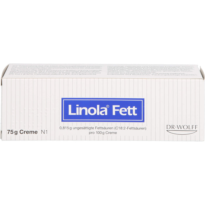 Linola Fett Creme, 75 g Creme
