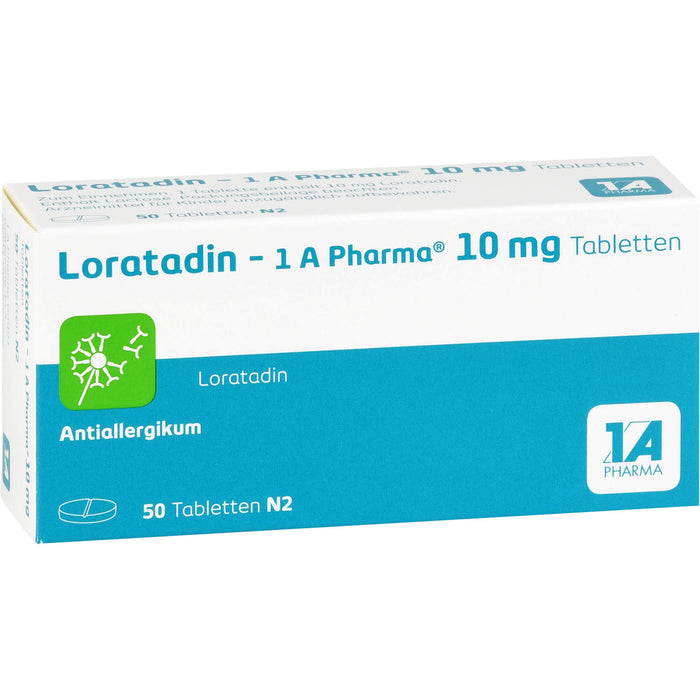 Loratadin - 1 A Pharma, 10 mg Tabletten, 50 St TAB