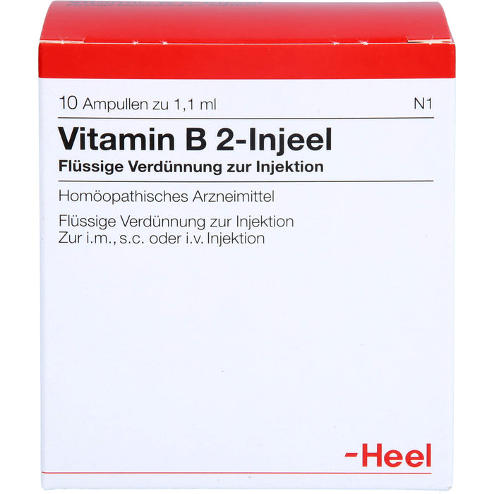 Heel Vitamin B2 Injeel Ampullen, 10 St. Ampullen