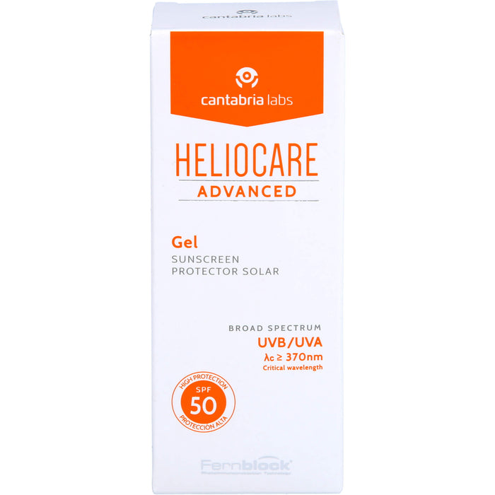 HELIOCARE Advanced Gel SPF 50 Sonnenschutz, 50 ml Gel