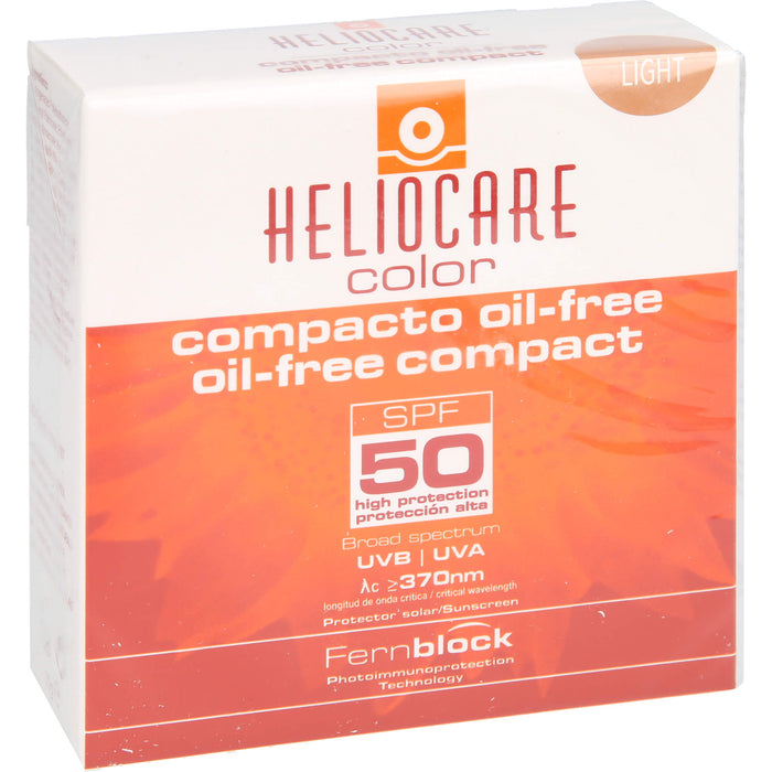 Heliocare Compact Make-up ölfrei light LSF 50, 10 g