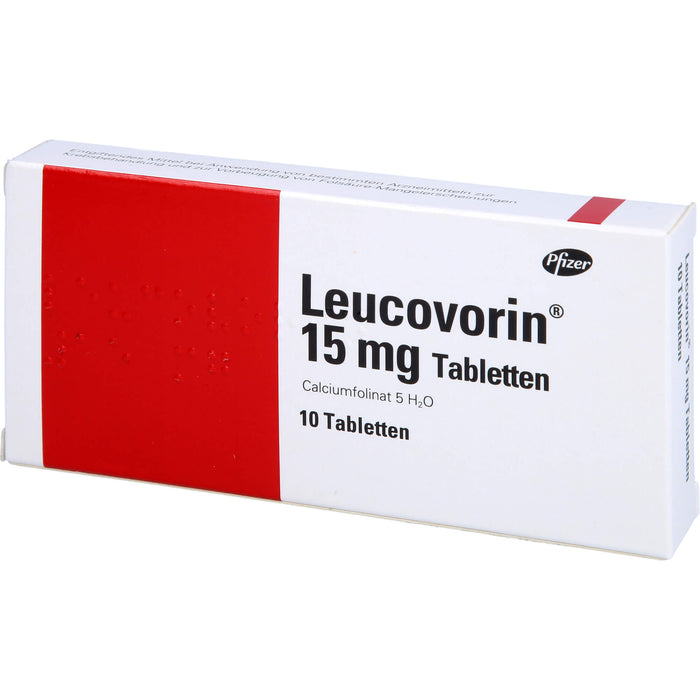 Leucovorin 15 mg Tabletten, 10 St TAB