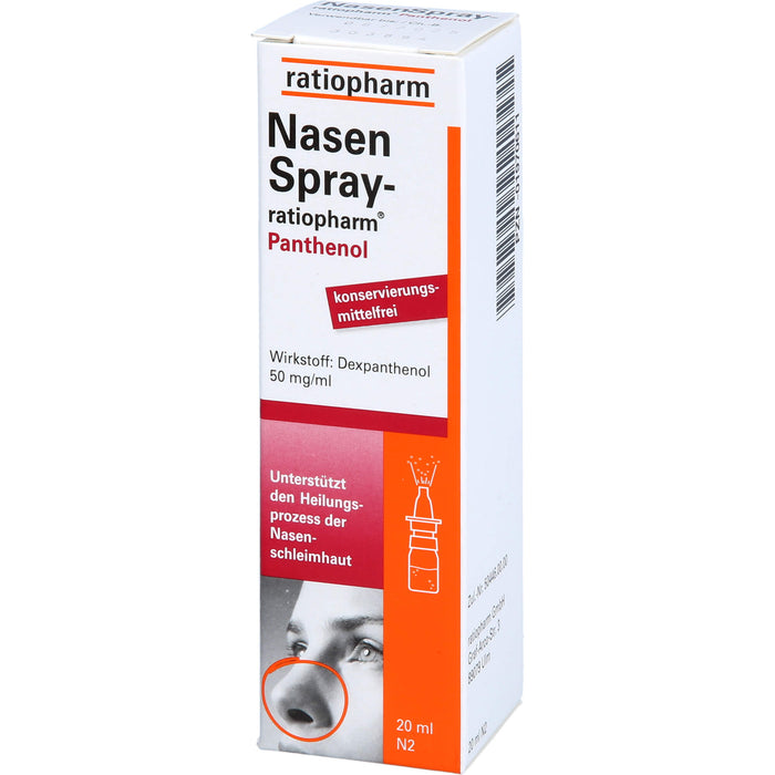 NasenSpray-ratiopharm Panthenol, 20 ml Lösung