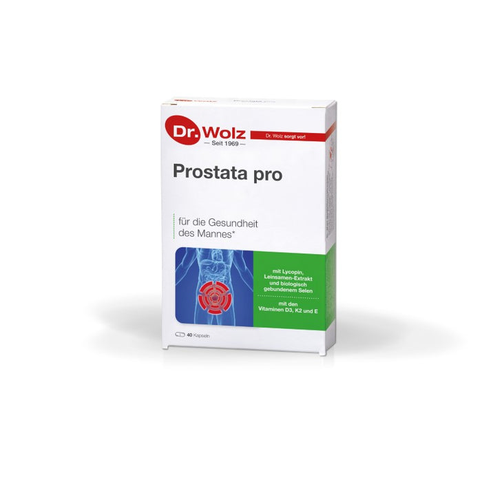 Dr. Wolz Prostata pro Kapseln, 40 St. Kapseln