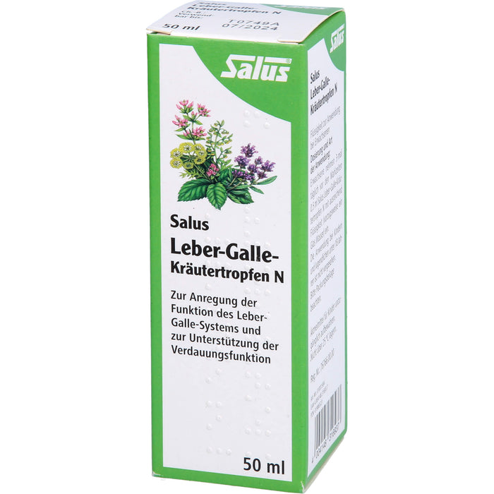 Salus Leber-Galle-Kräutertropfen N, 50 ml Lösung