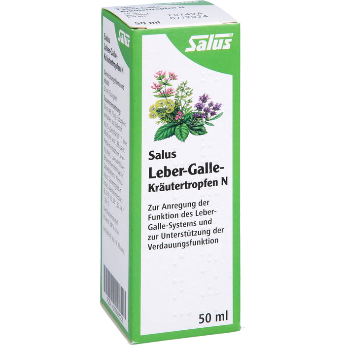 Salus Leber-Galle-Kräutertropfen N, 50 ml Lösung