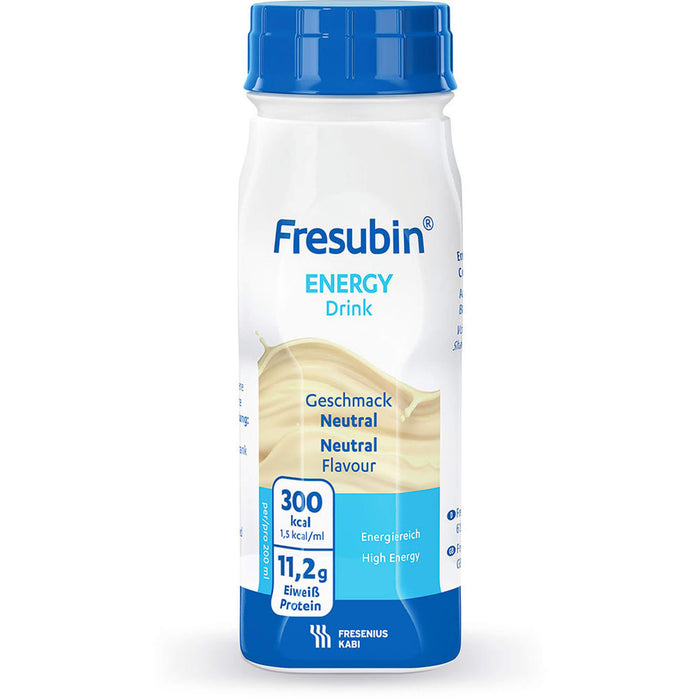 Fresubin energy drink Neutral Trinkflasche, 4X200 ml FLU
