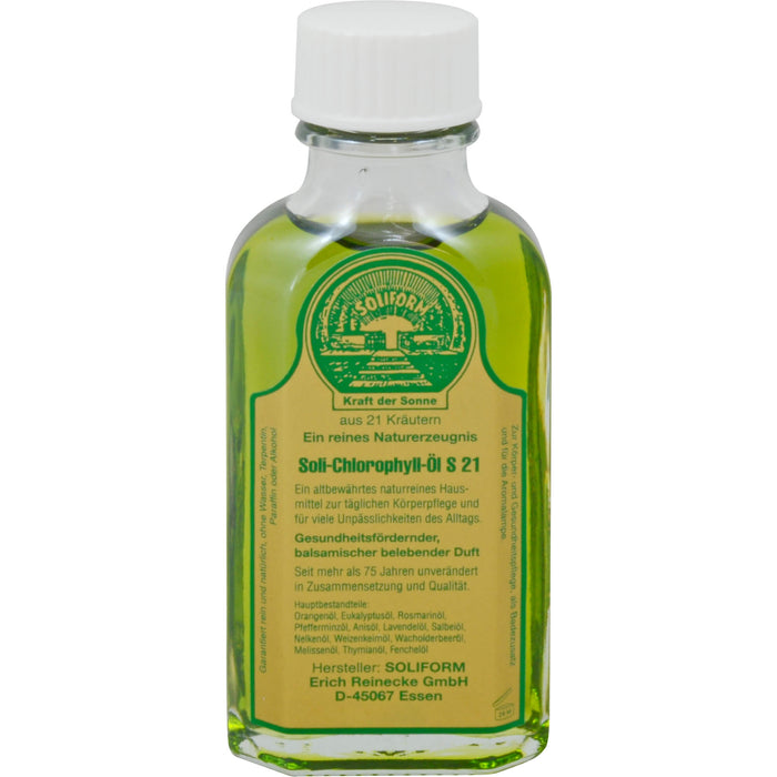 SOLIFORM Soli-Chlorophyll-Öl S 21, 100 ml Öl