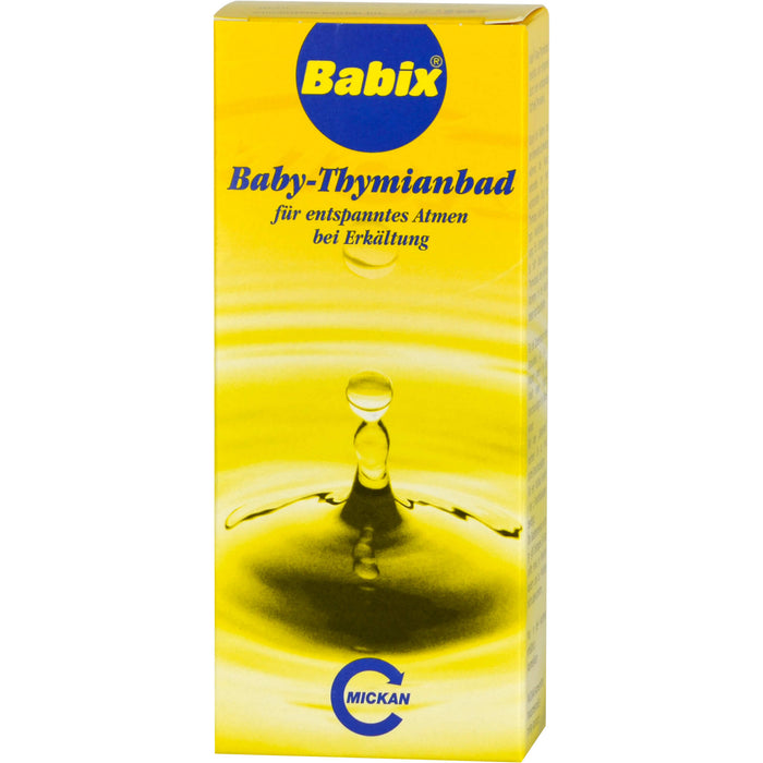 Babix Baby-Thymianbad für entspanntes Atmen, 125 ml Lösung