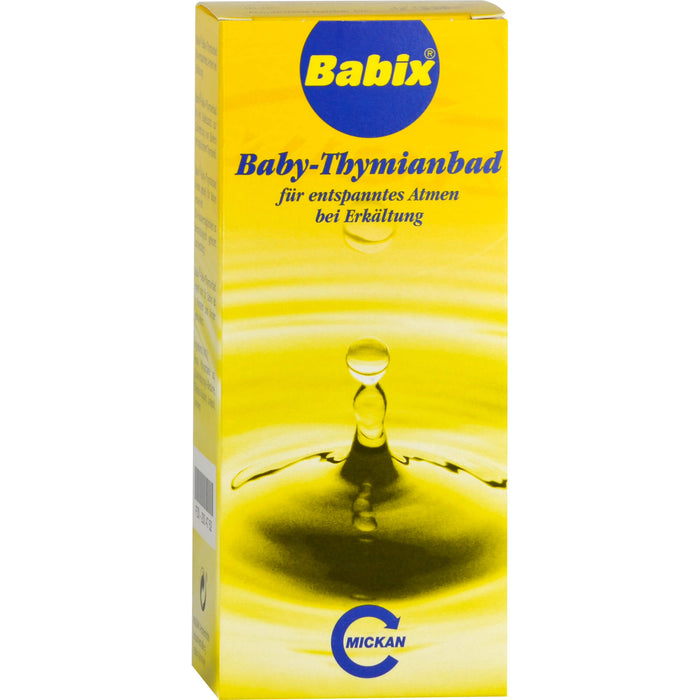 Babix Baby-Thymianbad für entspanntes Atmen, 125 ml Lösung