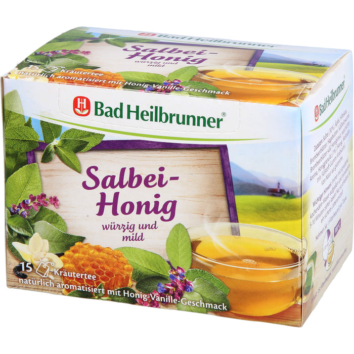 Bad Heilbrunner Salbei-Honig Kräutertee, 15 St. Filterbeutel